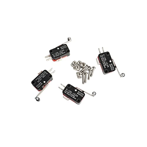 Interrupteur de fin de course à bascule, micro-contact précis et durable 4pc