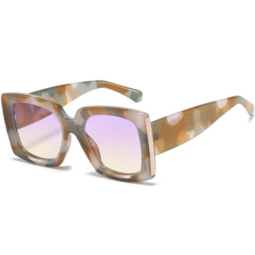 Lunettes de soleil carrées rétro pour parfaire votre look mode en festival