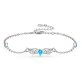[Designinspiration]- Engelsflügel stehen für Jugend, Freiheit und Fliegen und symbolisieren auch Sorgfalt. Engel werden dich für immer beschützen. Schenken Sie dieses Armband der wichtigen Person in Ihrem Leben.