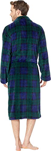 Image of POLO RALPH LAUREN Microfiber Plush Long Sleeve Shawl Collar Robe