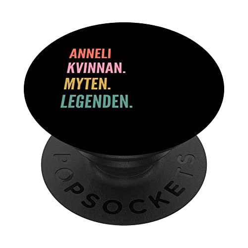 Funny Swedish First Name Design - Anneli PopSockets Swappable PopGrip Funny Swedish First Name Design - Anneli PopSockets Swappable PopGrip