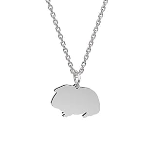 seensea Animal Necklace Pet Pendant Memorial Personalized Charm Unique Gift Lover Jewelry