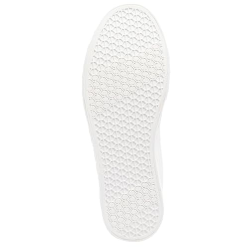 Image of Nautica Women's Fashion Sneaker, Classic Low-Top Lace-Up Casual Shoe with Metal Side Logo and Soft Cushioned Comfort for Everyday Wear