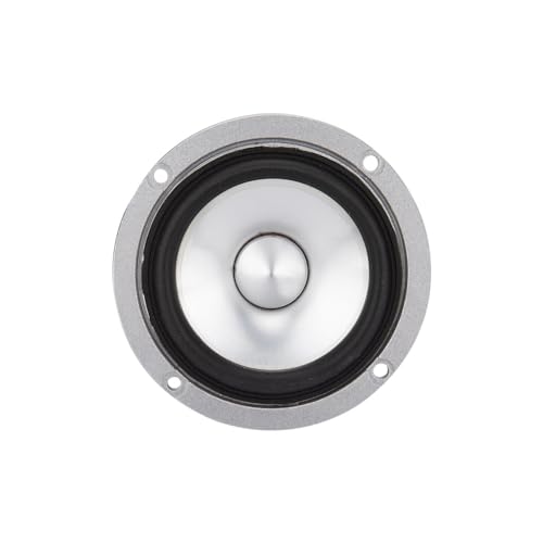 lii song 3 Inch Full Range Speaker Driver Metal Cone Unit for Desktop HiFi DIY, Al-3, Lot of 2 Units
