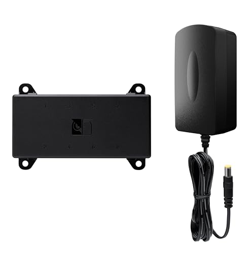 Image of Noctua NV-SPH1, Powered Fan Hub Set with NV-PS1 230 /115V AC to 12V DC Power Supply and NV-FH2 8-Way Fan Splitter Board, Ideal for Powering 12V PC Fans Off The Mains (Black)