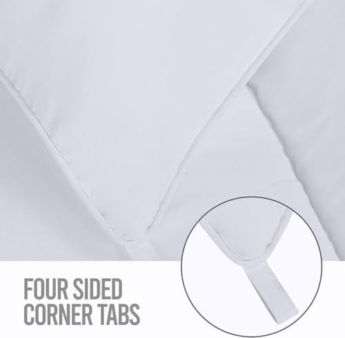Nórdico de microfibra Utopia Bedding 220x230 cm tacto pluma con relleno siliconado cama 135 o 150 5