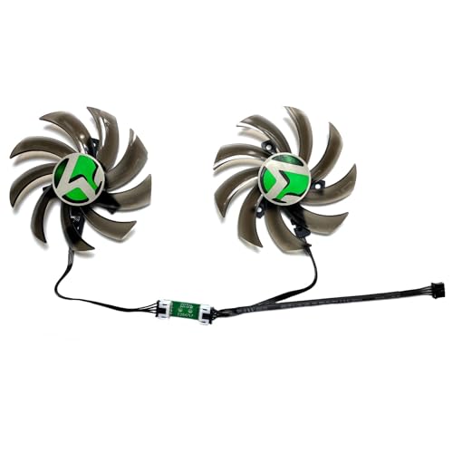 Ventilador de tarjeta gráfica para solucionar sobrecalentamiento en MAXSUN GTX 1070 y 1070ti par 90mm