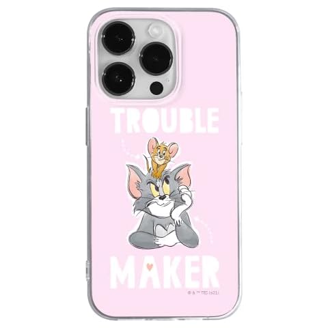 ERT GROUP Tom and Jerry iPhone 14 Pro Case Cover