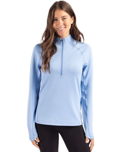Pull-over femme Cutter & Buck Peshastin Eco Fleece en polyester recyclé