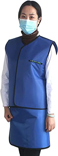 Delantal de plomo 0.5-XL con protección contra radiación y diseño cómodo de falda sin mangas 2