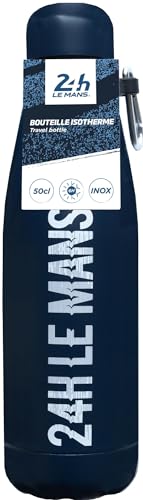 24H LE MANS Gourde isotherme bleu 500ML - Produit Officiel