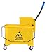 Industrial mop Industrial Mop and Bucket with Set 5 Gallon 21Qt Plastic Combo Bucket with Wringer on Wheels for Home and Commercial Cleaning