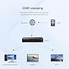 Tenda 8 Port Gigabit Switch, Unmanaged Network Switch, Ethernet Switch, Office Ethernet Splitter, Internet Switch, Home Network Hub, Plug-and-Play, Silent Operation, Desktop or Wall Mount (TEG1008M)