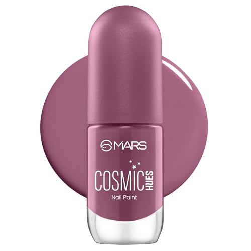 Image of MARS Cosmic Hue Nail Paint (10.0 ml) (56-PLUMORA) | Intense Color | Ultra-Glossy Shine | Long-Lasting & Chip-Resistant | Non-Sticky | Quick-Drying Formula