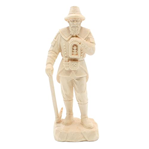 Strumento e intagliati a mano naturale altezza con base ca. 10 cm minatore 10 cm