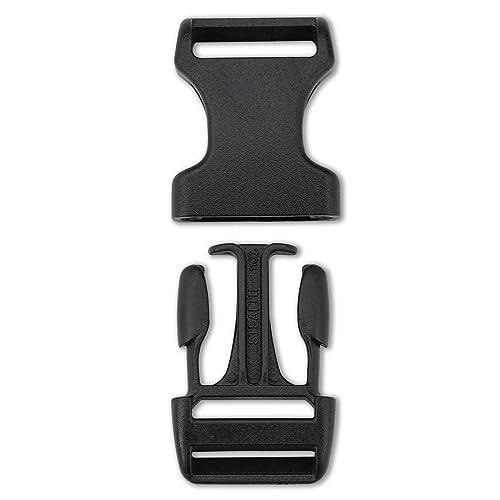 AceCamp Confezione da 2 pacchi Duraflex 25mm Nero