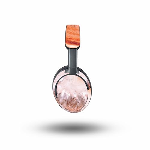 Image of MightySkins Glossy Glitter Skin Compatible with Bose QuietComfort Ultra - Orange Quartz | Protective, Durable High-Gloss Glitter Finish | Easy to Apply