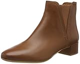 Obermaterial: Leder Clarks Damen Orabella Ruby Stiefeletten Kurzschaft Stiefel, Braun (Tan Leather), 38 EU