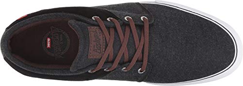 Image of Globe Men's Mahalo Skate Shoe, Black Canvas /Chestnut, 7 Medium US