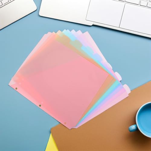 Separadores de cuadernos Mobestech con bolsillo para evitar la pérdida de documentos 5