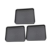 Plateau à chaussures en plastique : facile à nettoyer avec un chiffon humide ou en rinçant simplement à l'eau, plateau à chaussures pour l'entrée