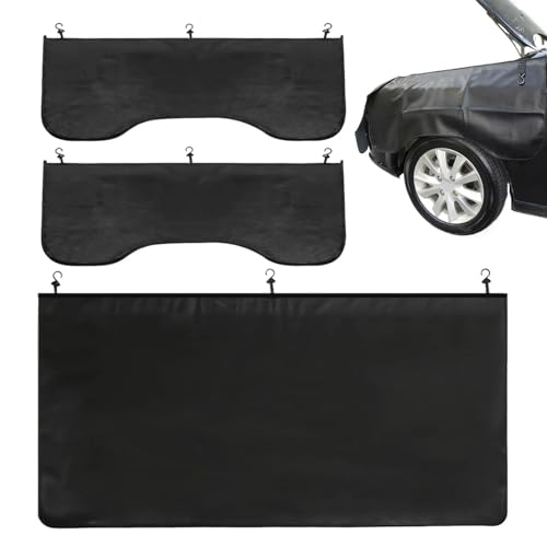 Garde-boue de voiture en cuir microfibre pour entretien de SUV berline et camion en garage