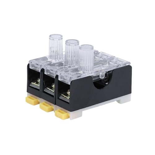 Portafusibles FS-101 de carril DIN caja triple para proteccion electrica 6x30