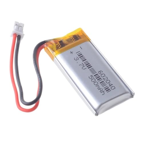 Batería 602040 para auriculares y juguetes con cable de 5cm y conector de 1.0 de 2P