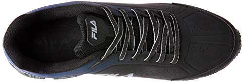 Tênis Cage Python, Fila, Masculino, Preto/Azul/Prata, 44