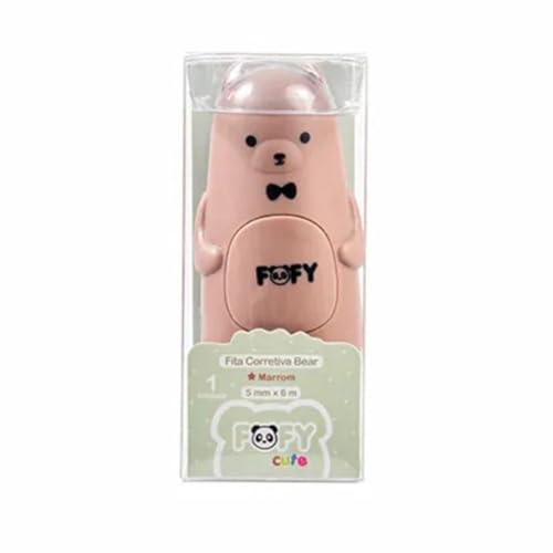 FITA CORRETIVA BEAR FOFINHO CUTE MARROM - FF6506 - FOFY