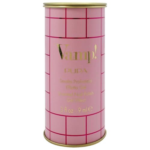 Esmalte perfumado Pupa Vamp 316 Pink Illusion laca de uñas brillo espejo lata 4