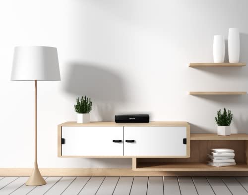 Image of AIWA SB-X350A 40 watts Bluetooth Compact high Performance Desk Speaker, Medium (SB-X350A, Black)