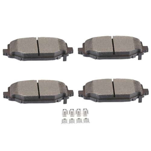 SCITOO D1596-8811 Ceramic Pads, 4pcs Rear Brake Pads Brakes Kits for VW
