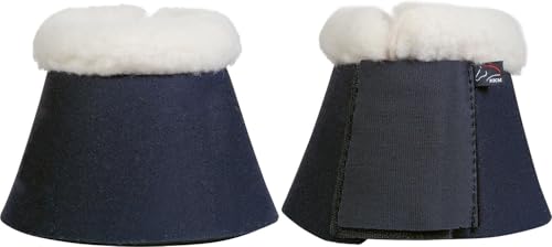 Cloches HKM Comfort Softopren au paddock et en balade protection Noir XL