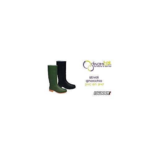 STIVALI GOMMA Indust. Starter Set Stivali PVC Cana High GR. 44 NERO (1 Coppia)