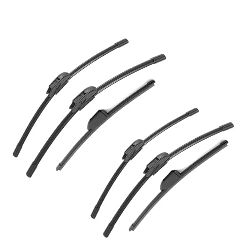 Balai d'essuie-glace Hyundai i30 résout bruits traces pare-brise avant arrière 6pcs