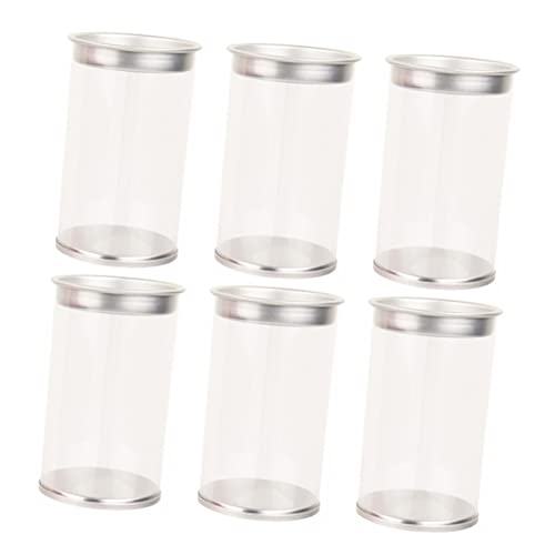 MUSISALY 6個透明筒美?蛋収納ケース 旅行用化粧スポンジホルダー 製 メイ