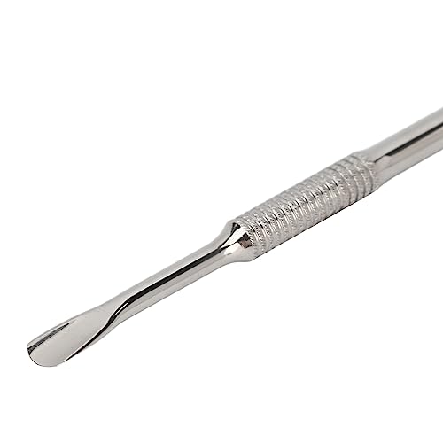 Empurrador de Cutículas, Empurrador de Cutículas Duplas para Nail Art, Aço Inoxidável Robusto para C