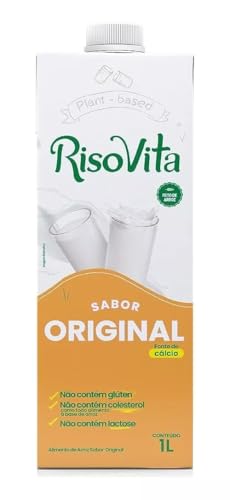 RisoVita Bebida De Arroz Líquida Sabor Original 1L