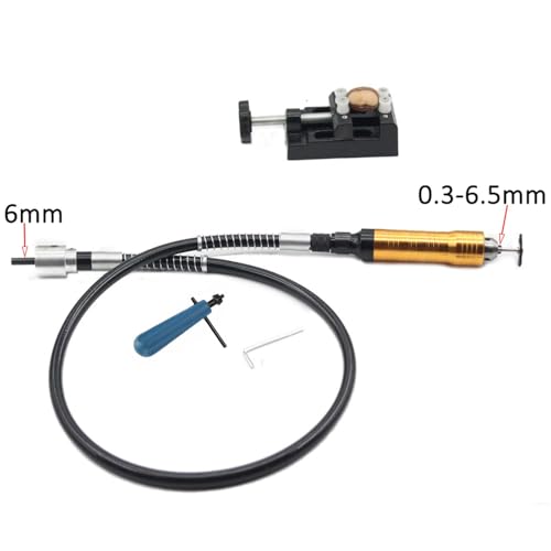 SEIWEI Flexible Shaft Extenison for Drill, Compatible with Rotary Tool Attachment for Sander, Wood Carving, Polishing, Including Key and Wrench