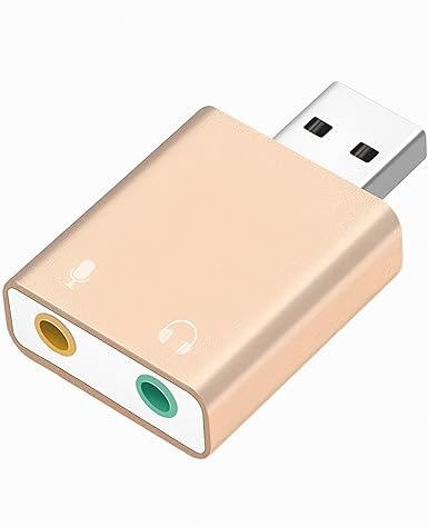 GR Deals USB Audio Adapter USB to 3.5mm Jack Audio Adapter, External USB Stereo Sound Card 3.5mm Headset and Microphone Jack for Windows, Mac, Linux, Laptop, PC, PS4, PS5, MacBook Pro.(Multi Color) (B0DB5VP874) Amazon Price History, Amazon Price Tracker