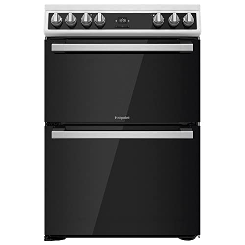 Hotpoint 60cm Double Oven Electric Cooker with...