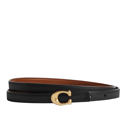 Coach 13mm Sculpted C Reversible Belt