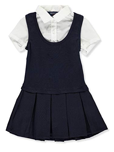 French Toast Girls' Jumper - Navy, 3t