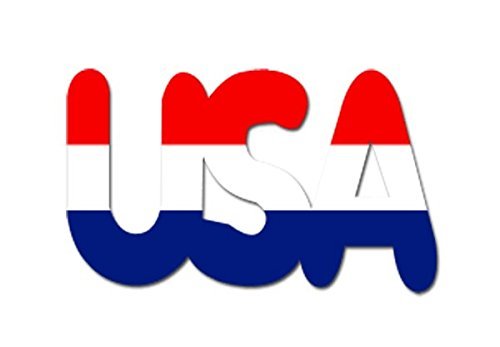 USA Tanning Stickers 100 Pack