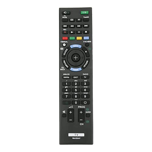 VINABTY RM-ED047 Replacement Universal Remote Control fit for Sony Bravia TV Remote Controller RM-ED044 RM-GD009 RM-GD026 RM-GD025 RM-GD027 RM-GD024 RM-GD028 RM-GD017 RM-GD019 RM-GD020