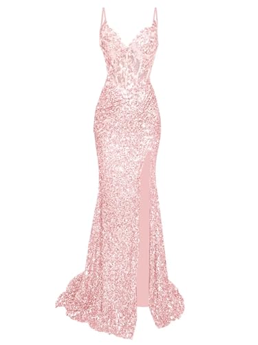 HANVAIOS Blush Pink Prom Dress