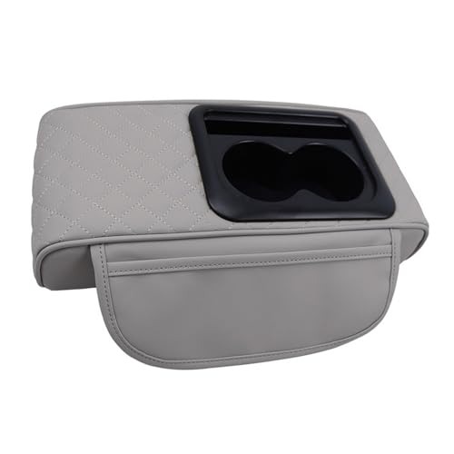Housse de console de voiture avec porte-gobelet et support téléphone