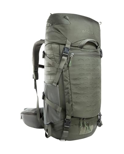 Tatonka Pyrox 45+10 BC - Tourenrucksack mit großer Frontöffnung, MOLLE-System, Bodenfach, Regenhülle und stufenlos einstellbarem Rückensystem - 55 Liter
