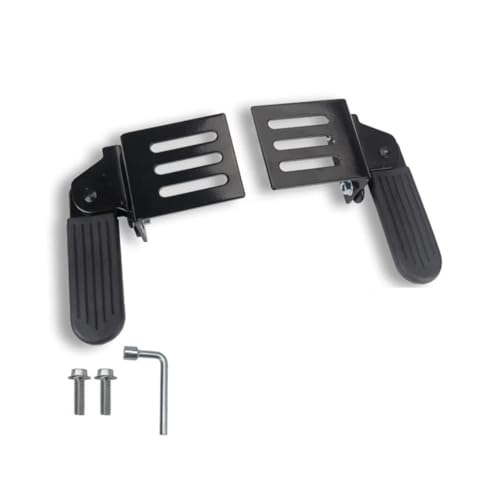 Cale pied pliable et antidérapant, repose-pieds avant moto